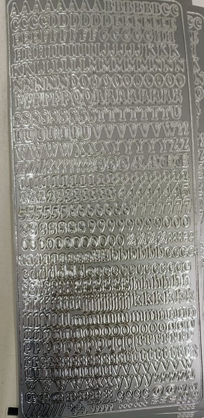 &Auml;&auml;riviivatarra Pienet kirjaimet, hopea