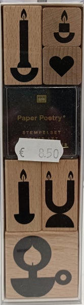 Leimasinsetti Joulukynttil&auml;t