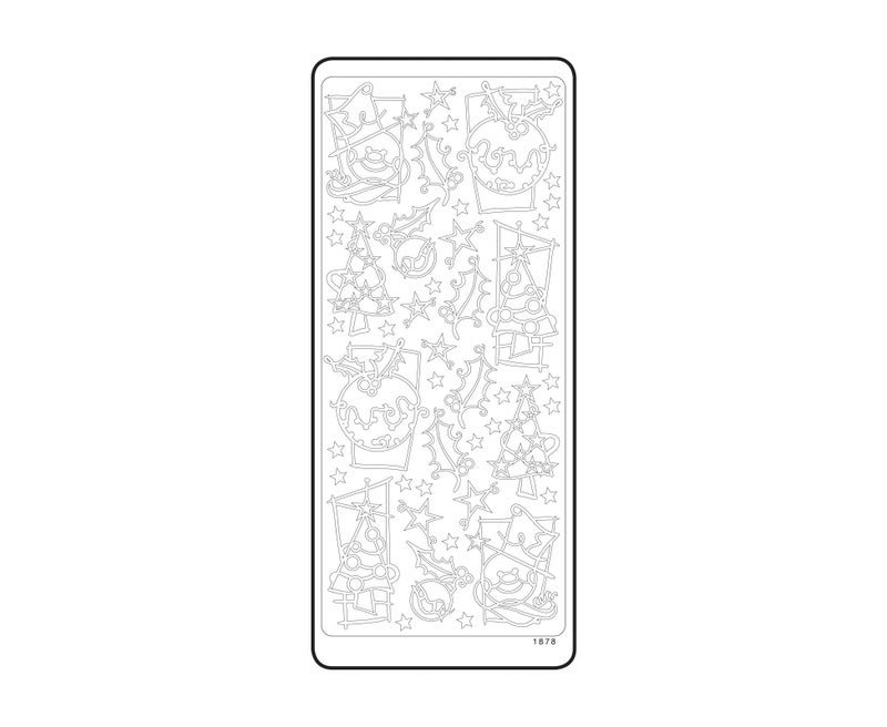 &Auml;&auml;riviivatarra Joululajitelma 3, kulta