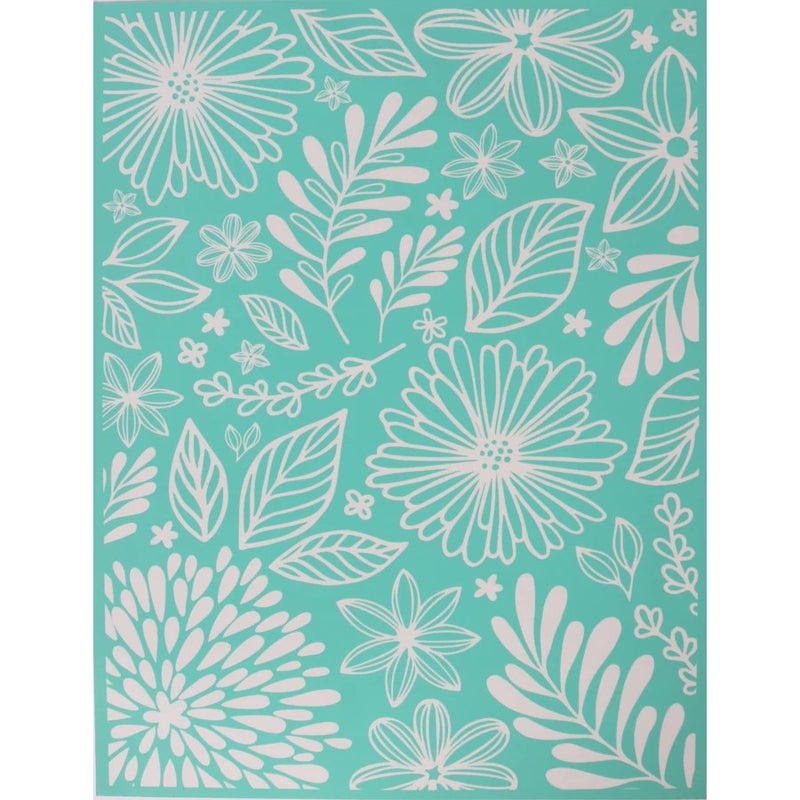 Lehdet ja kukat 215x275mm