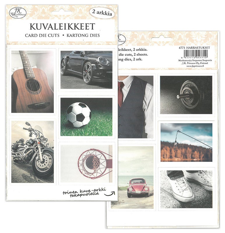 Kuvaleikkeet Harrastukset [2 arkkia]