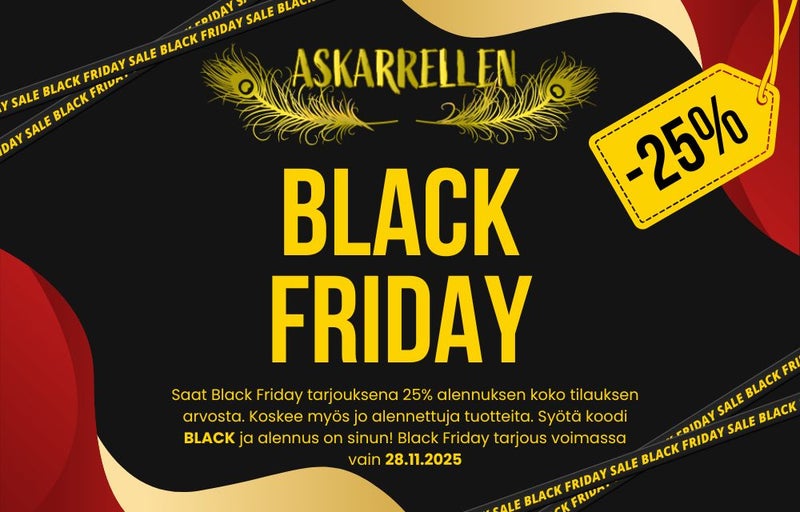 Black Friday -25%