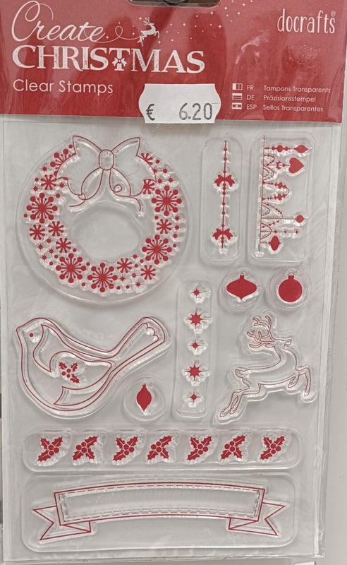 Akryylileimasin Joulu