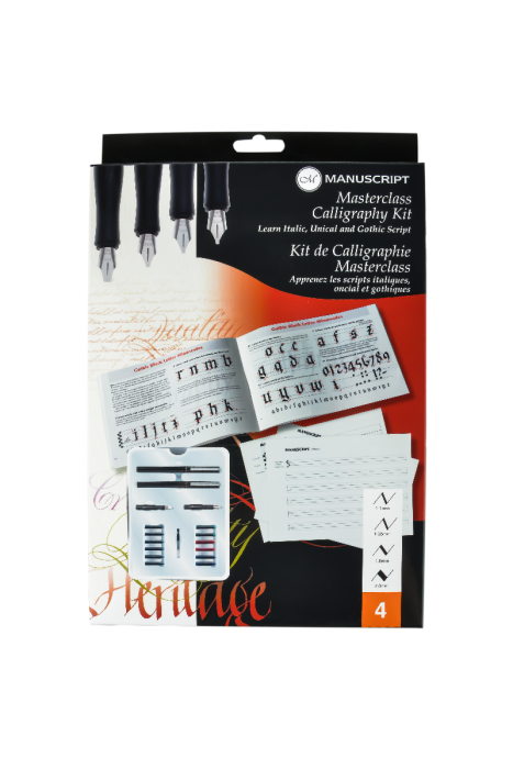 Masterclass Calligraphy Kit 2 Classic-mustekyn&auml;setti